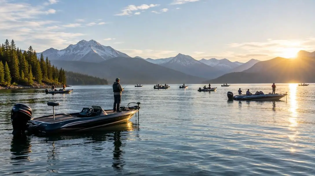 Locations of the Sport Fishing Championships
