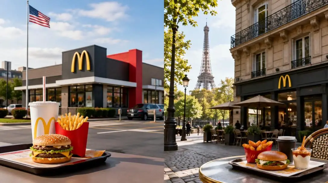 McDonald’s Menus Across The Globe: 5 Key Differences Between The USA and France