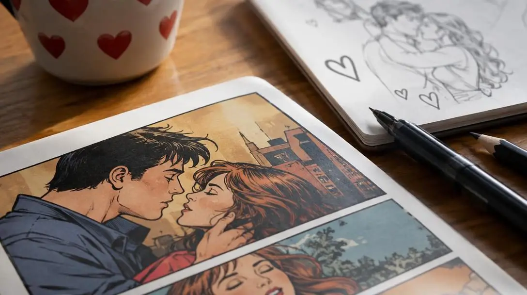 Romance And Love In Comics