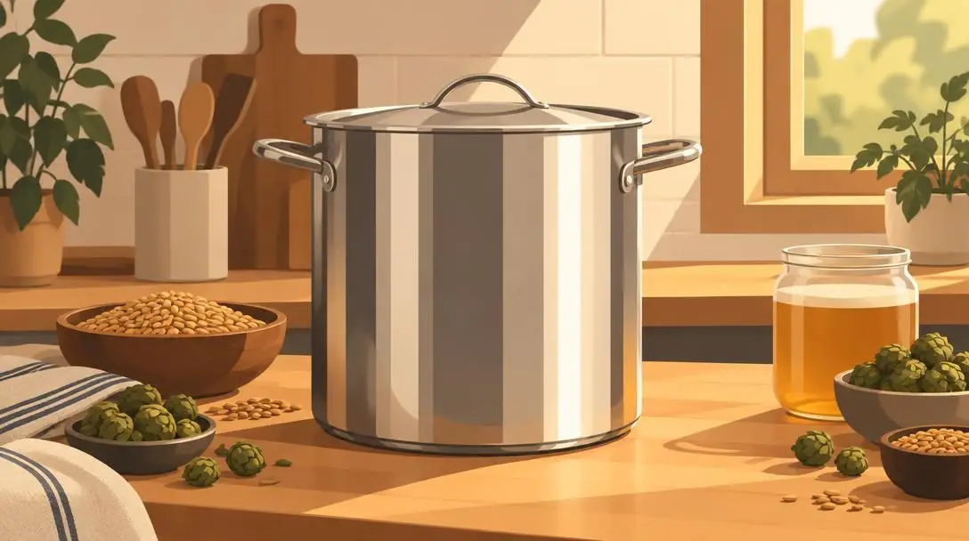 Large Brewing Pot