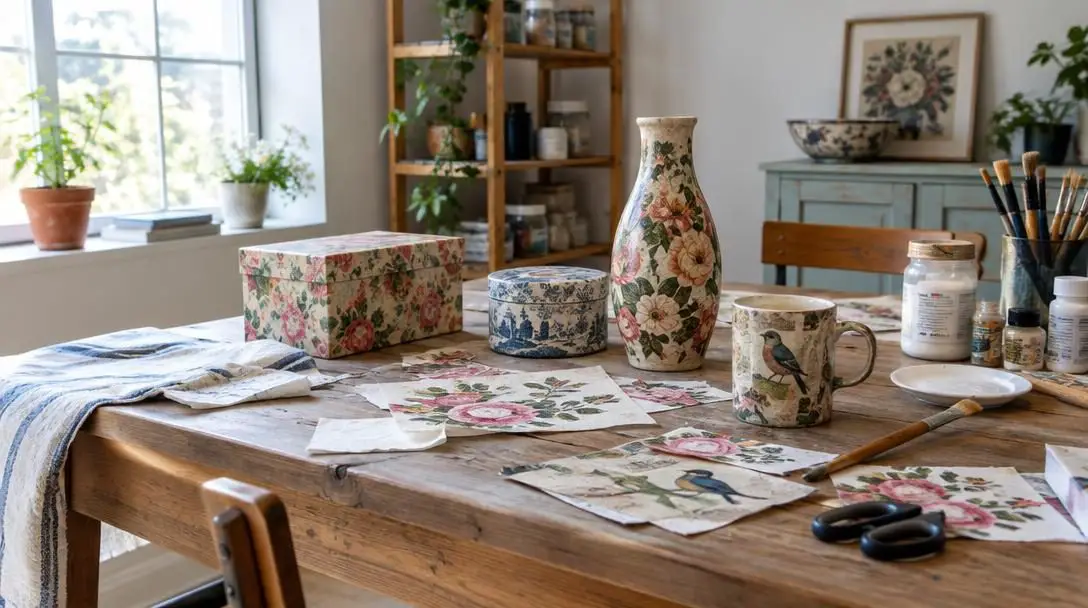 The Art of Decoupage: Transforming Ordinary Objects into Art