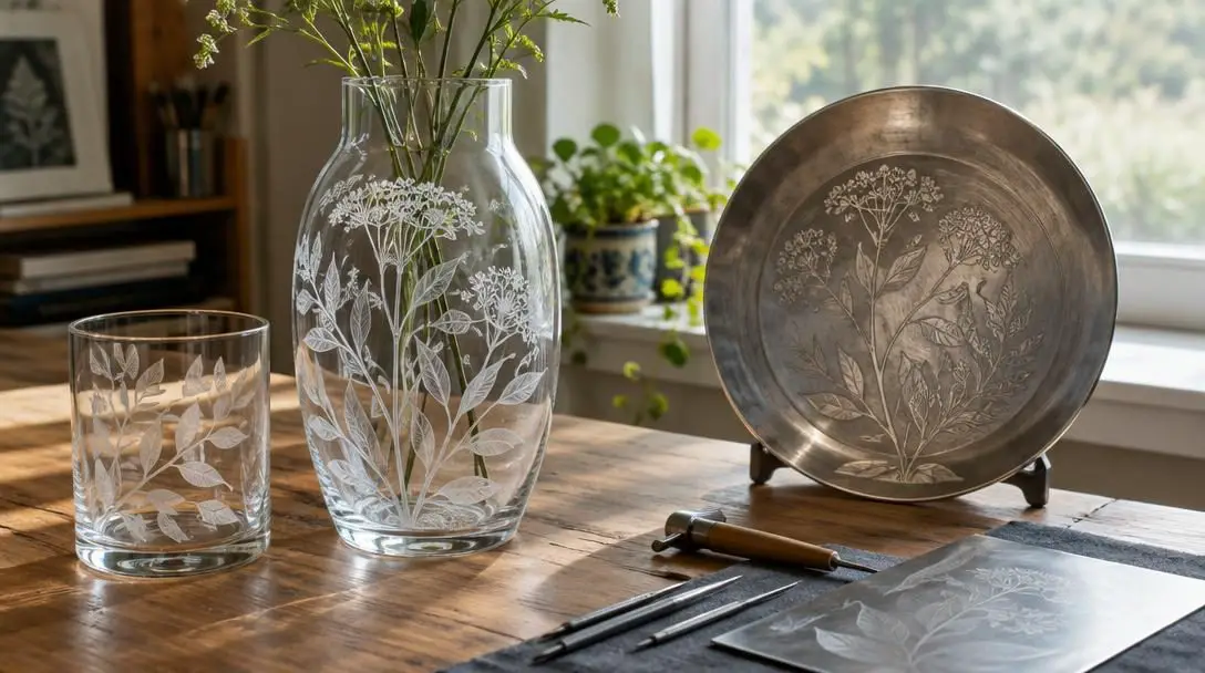 The Art of Etching: Creating Beautiful Designs on Glass and Metal