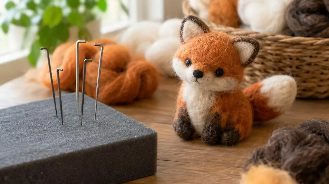 The Art of Needle Felting: Creating Adorable Felted Creatures