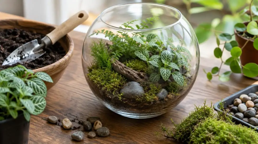 The Art of Terrarium Making: Creating Miniature Gardens