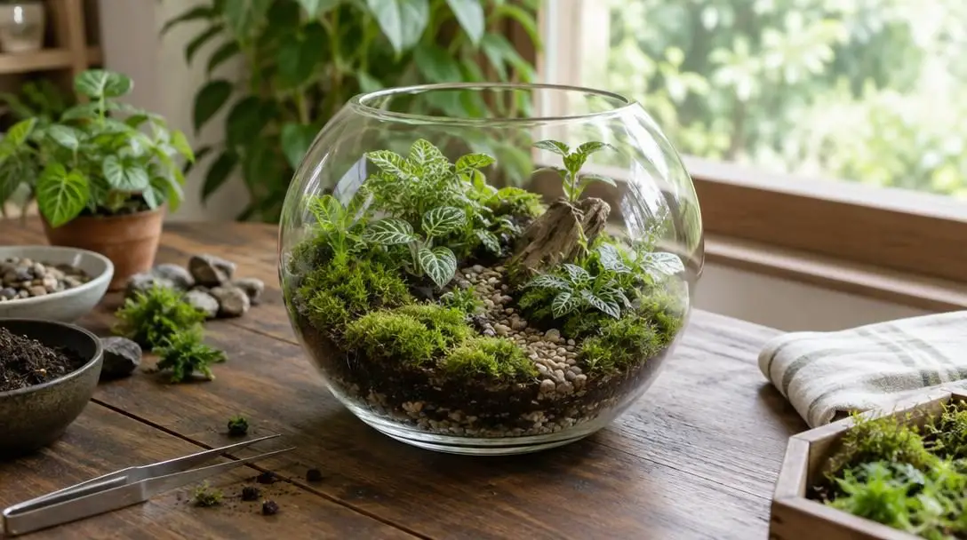 The Art of Terrarium Making: Creating Miniature Gardens