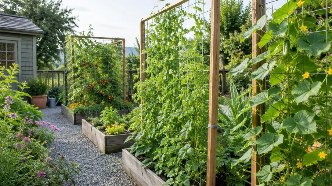 The Art of Trellising: Tips for Growing Vertical Gardens and Maximizing Space