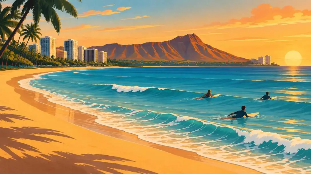 Waikiki Beach, Oahu