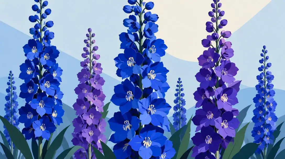 Delphiniums