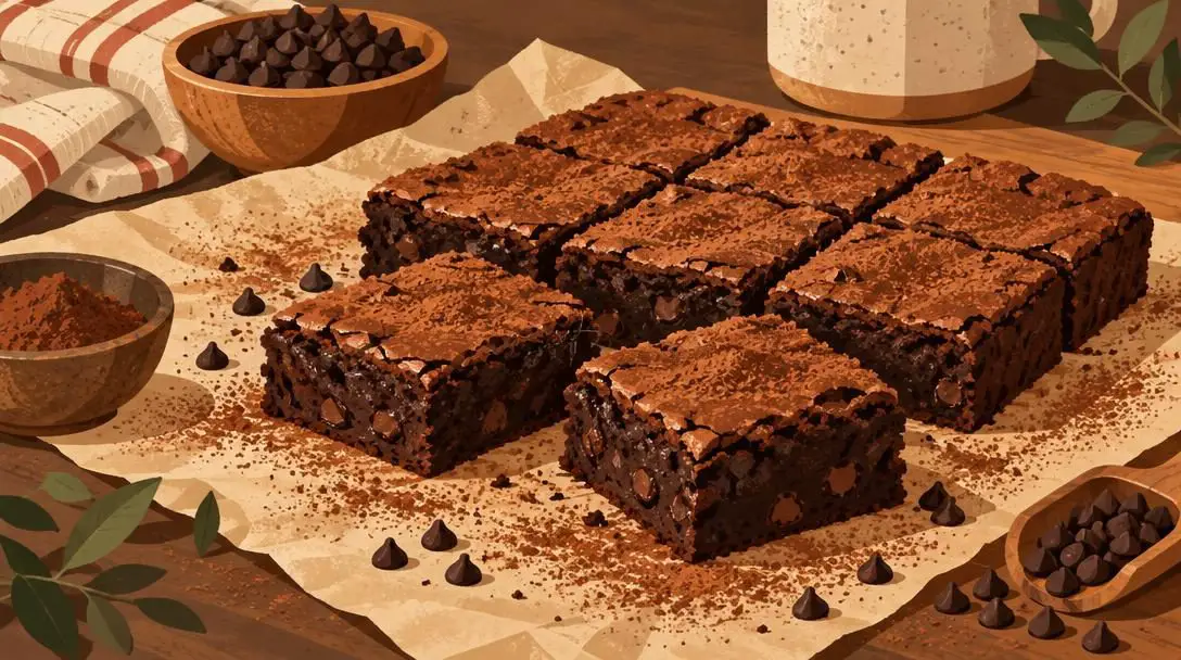High-Protein Black Bean Brownies