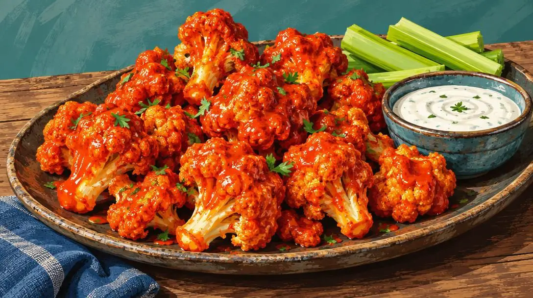 Cauliflower Buffalo Wings