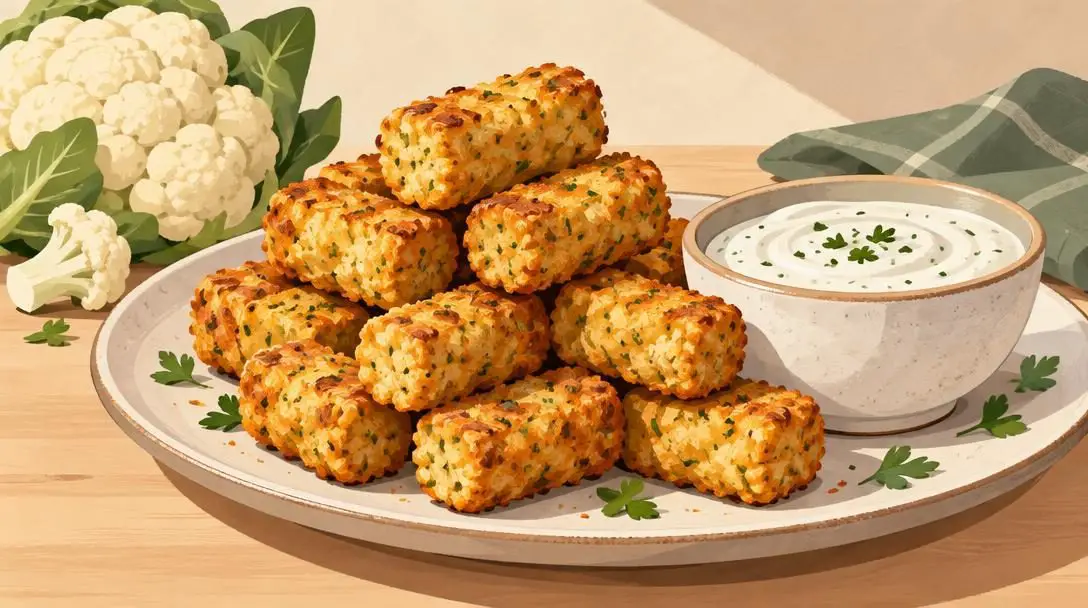 Cauliflower Tots