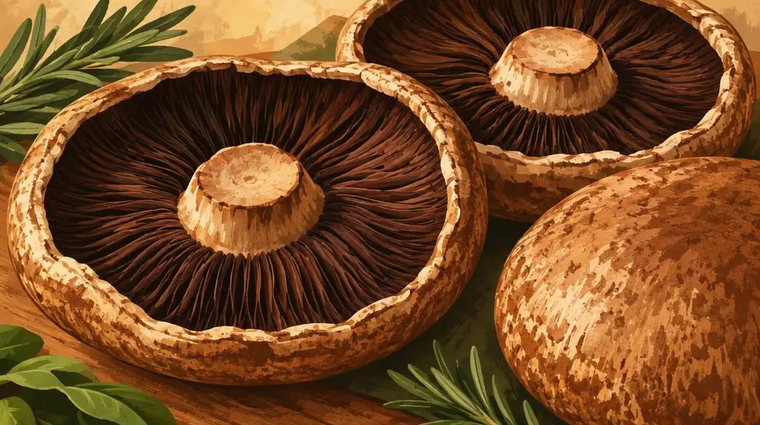Portobello mushrooms
