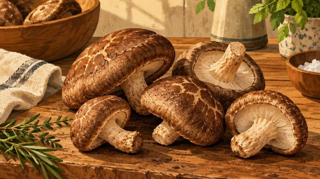 Shiitake mushrooms