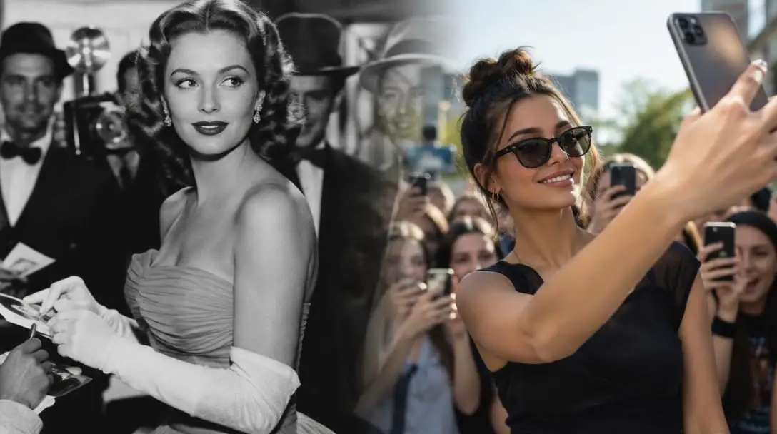The Evolution of Celebrity Culture: From Old Hollywood to Social Media