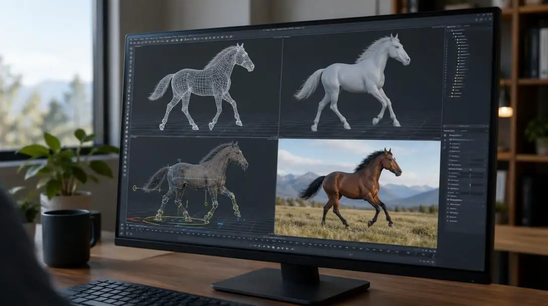 The History of Computer Animation: From Wireframes to Photorealism