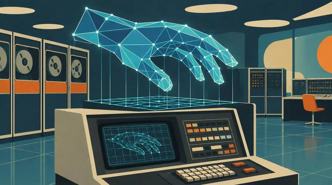 Ed Catmull's polygonal hand