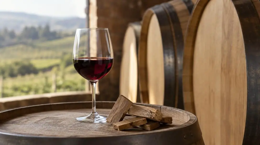 The Influence of Oak Barrels on Wine Flavors and Aging