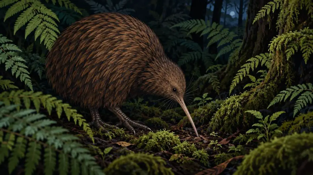 The Elusive Kiwi Bird