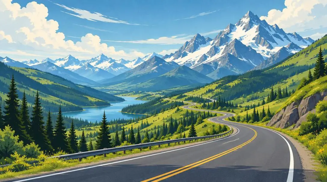 The Scenic Highway and Bus Network