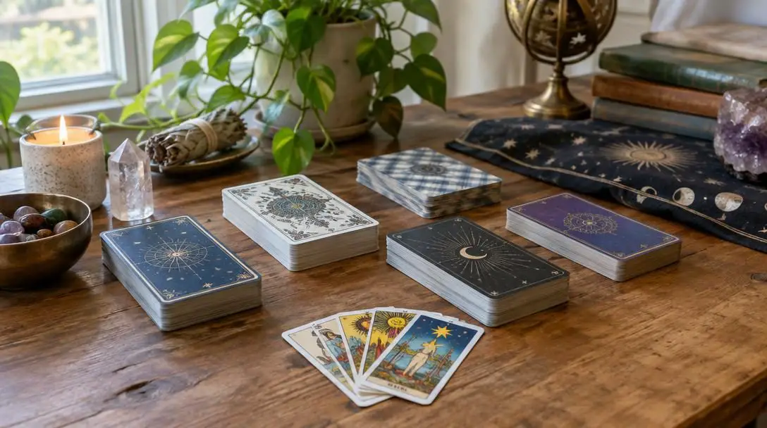 The Most Common Tarot Card Decks