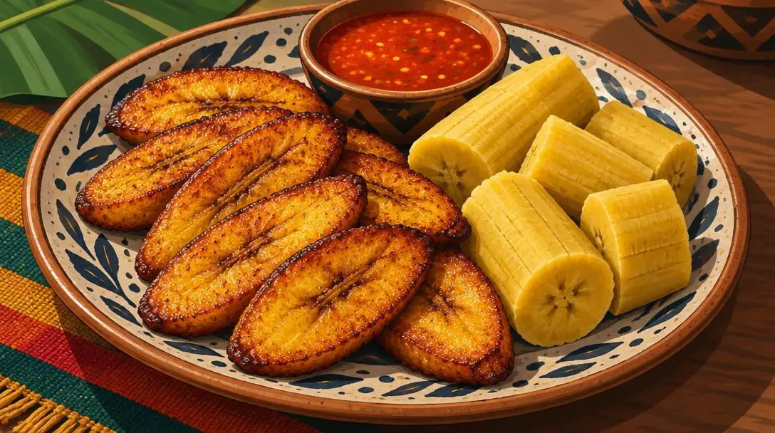 Boiled or Fried Plantains