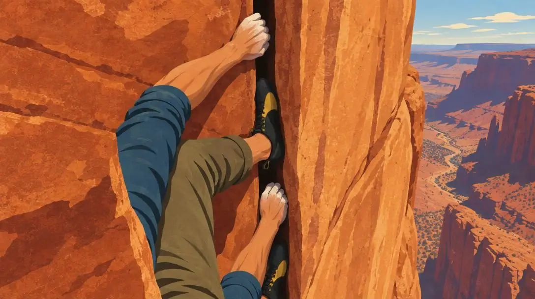 Crack Climbing