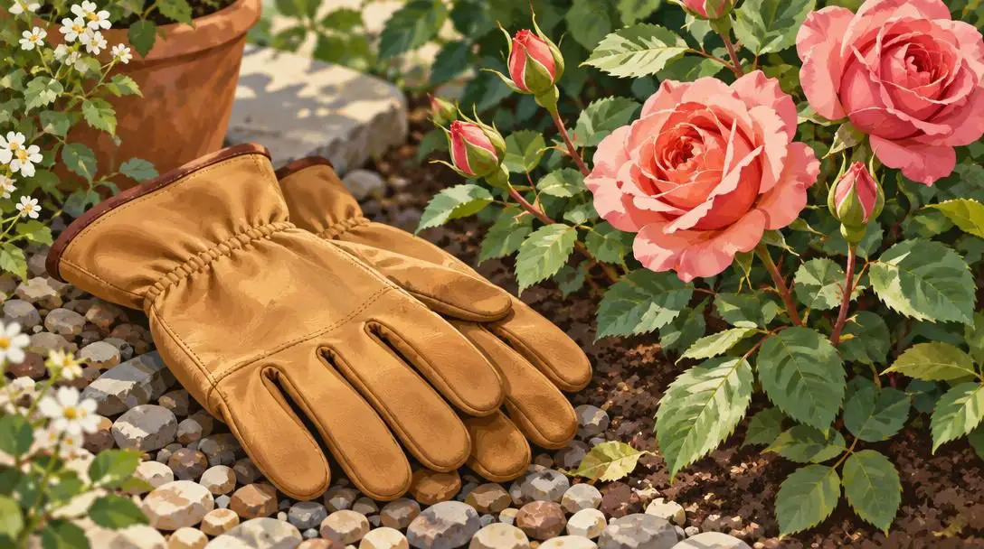 Leather Gardening Gloves