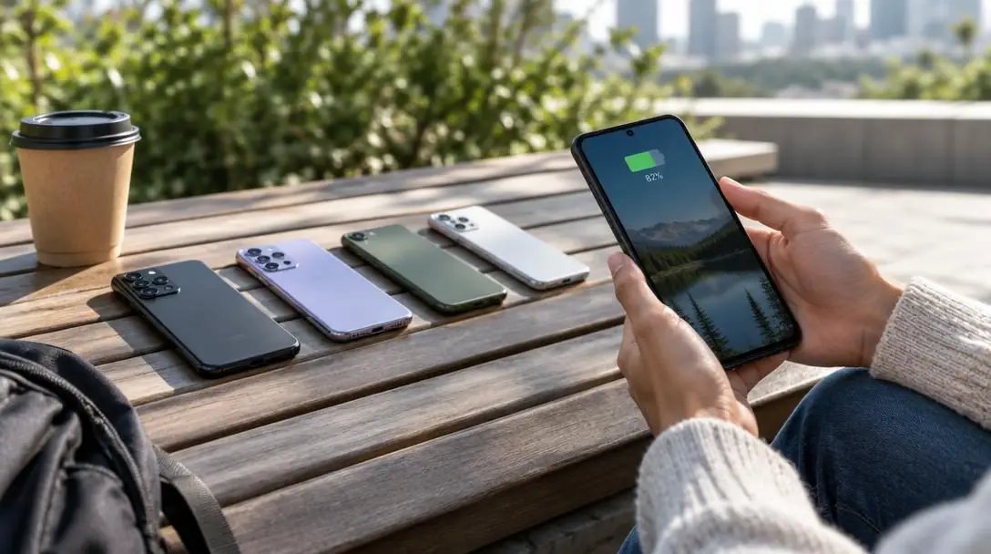 Top 5 High Battery Life Phones For Different Budgets