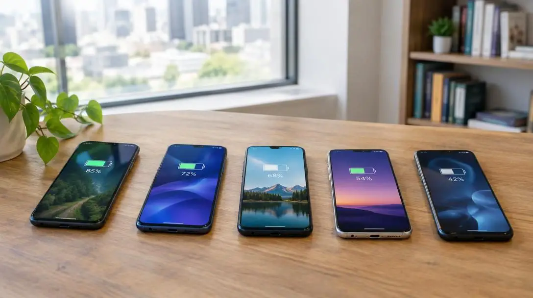 Top 5 High Battery Life Phones For Different Budgets