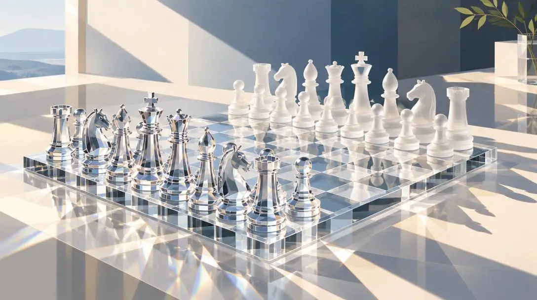 Glass Chess Sets