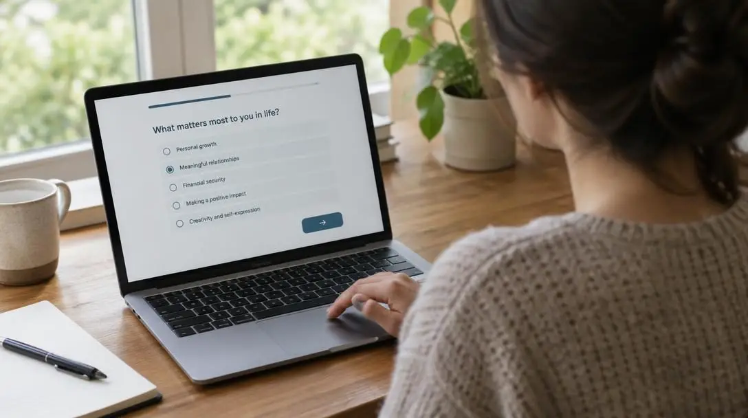 Using Online Tests To Figure Out Your Core Values