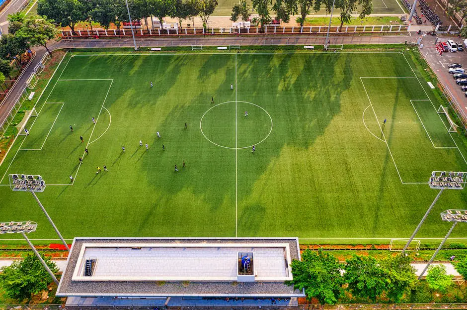 A group of soccer players practicing corner kicks and free kicks on a professional soccer field.